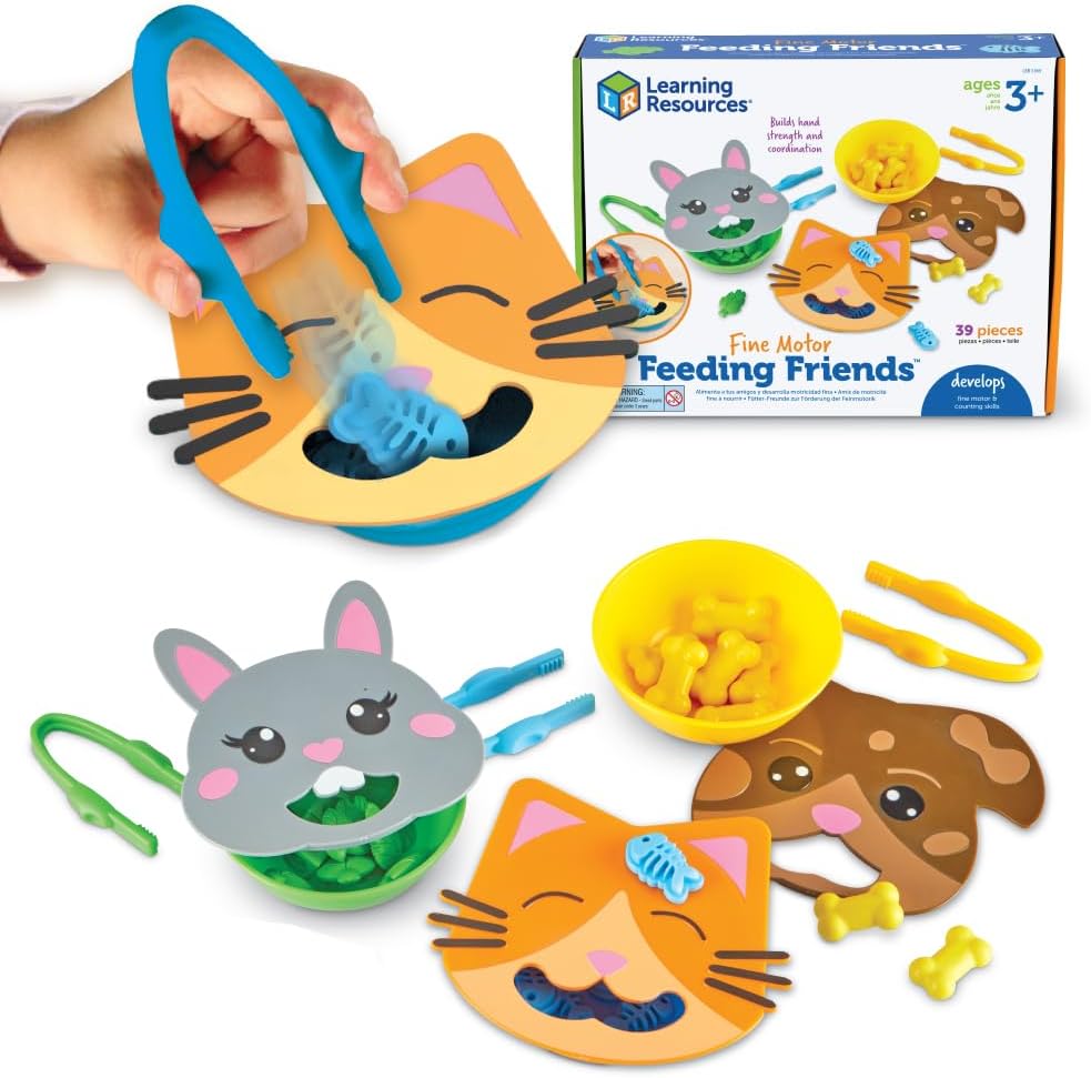 FINE MOTOR - FEEDING FRIENDS