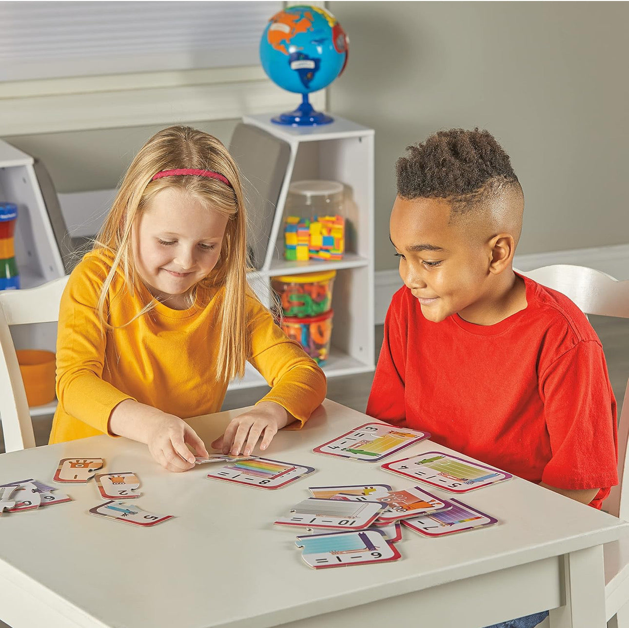 Hand2mind Numberblocks Adding and Subtracting Puzzle Set