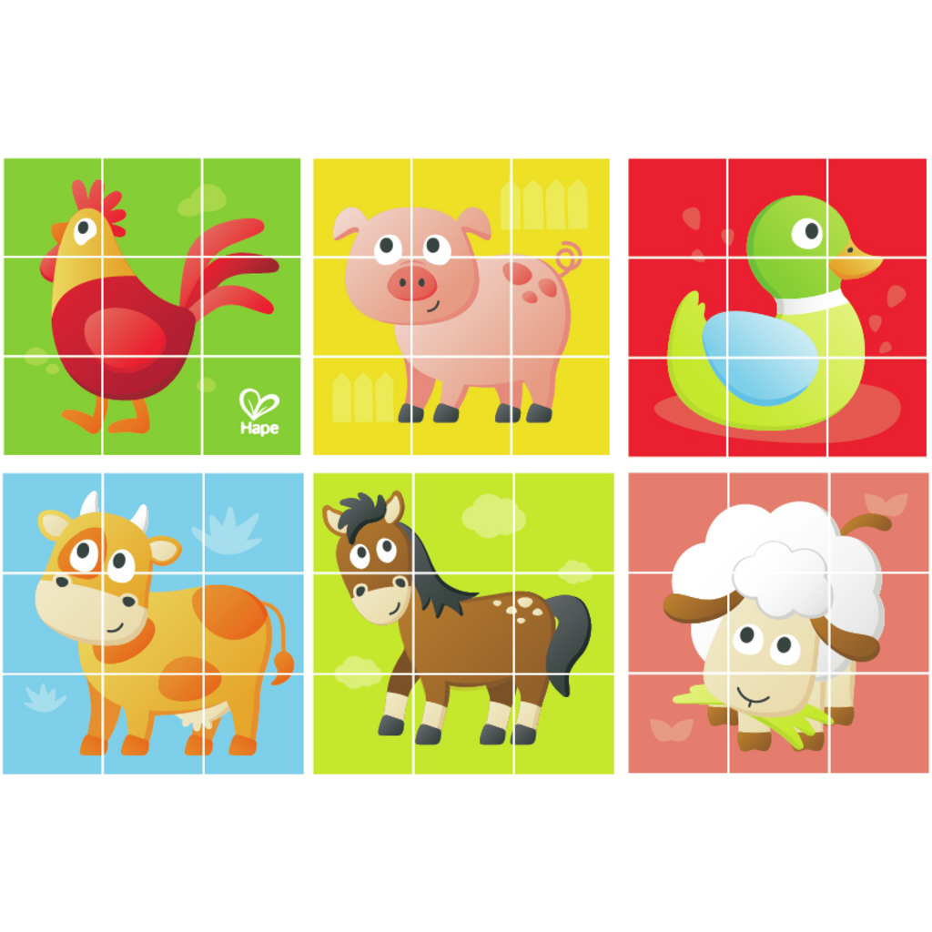 Rompecabezas de Animales de la Granja