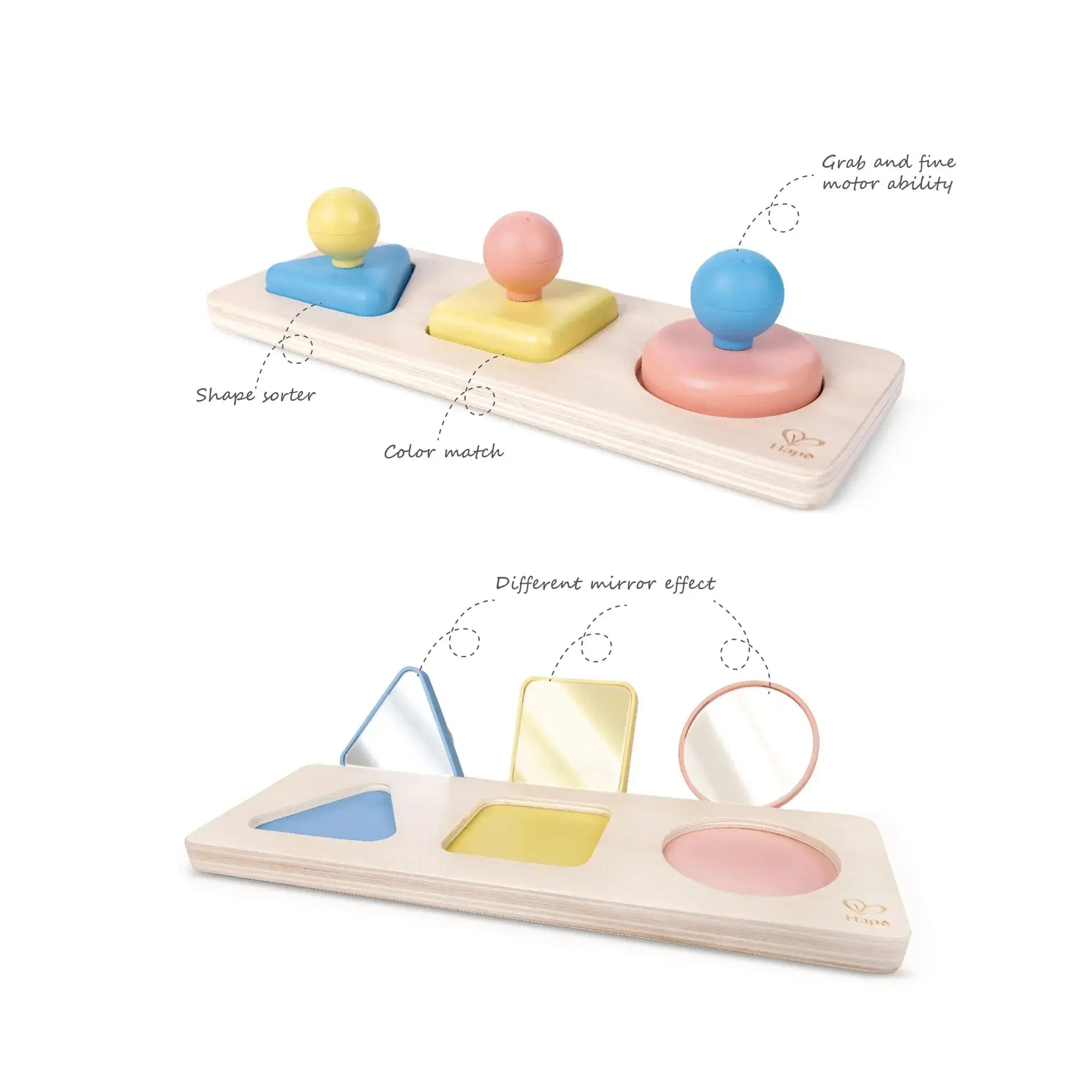 Montessori Mirror Shape Puzzle
