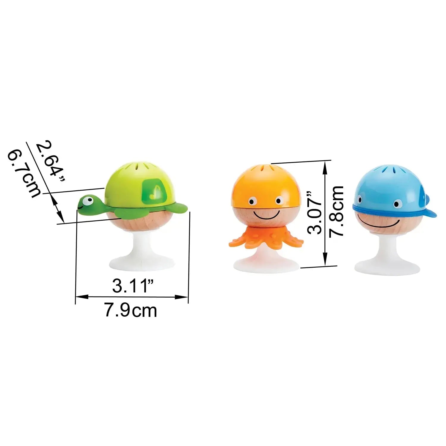 Stay-put Rattle Set 