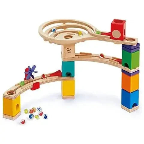 Quadrilla Race to the Finish Marble Run Blocks