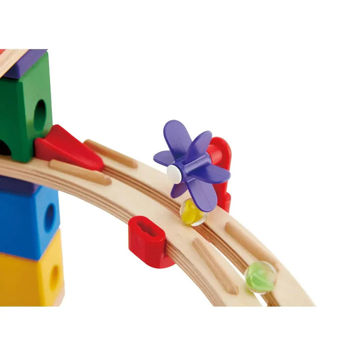 Quadrilla Race to the Finish Marble Run Blocks