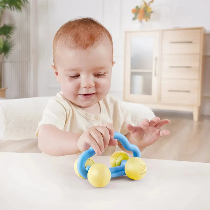 Rattle & Roll Toy Car For Teething Babies