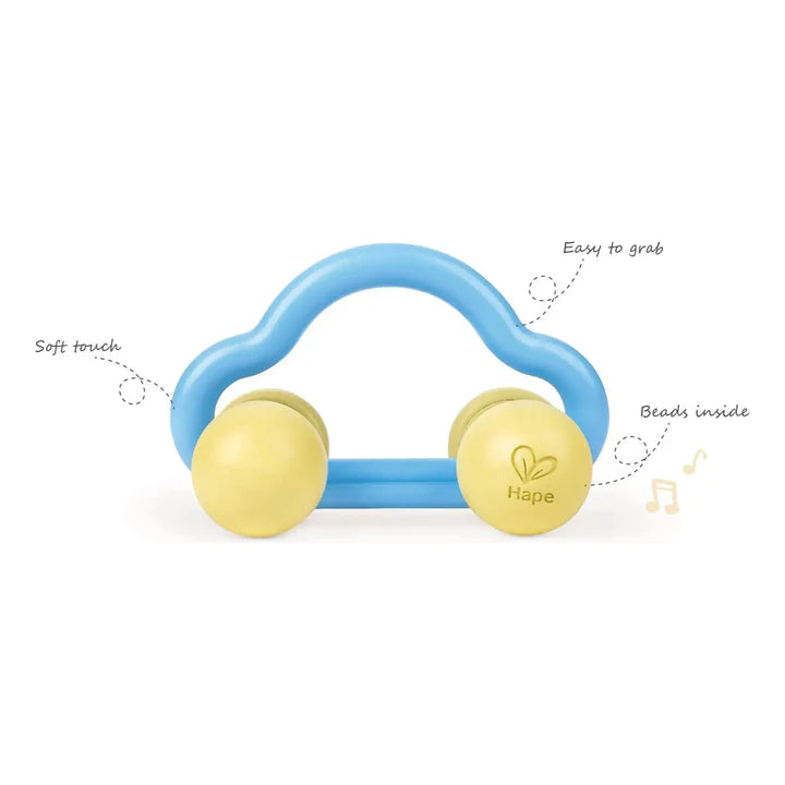 Rattle & Roll Toy Car For Teething Babies