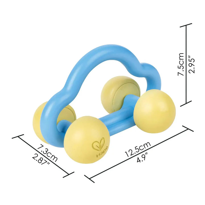 Rattle & Roll Toy Car For Teething Babies