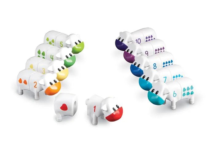 Counting Cows Toy Set - Learning Resources Snap-n-Learn