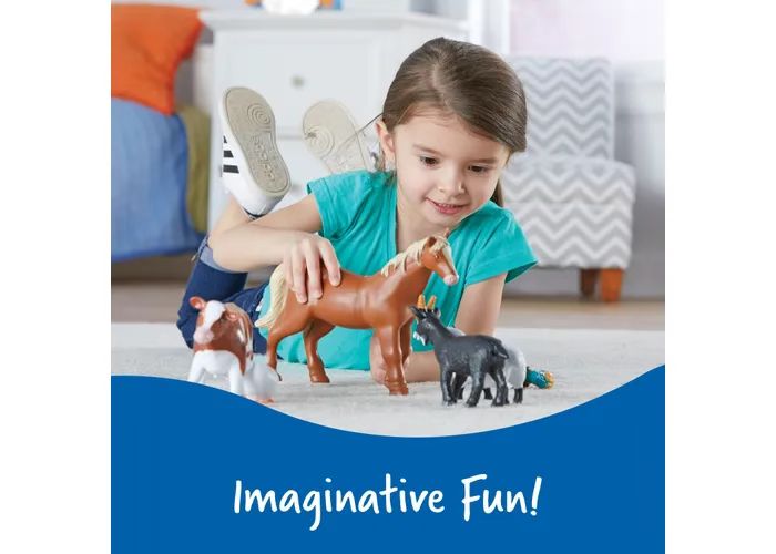 Juguetes de animales de granja gigantes - Learning Resources