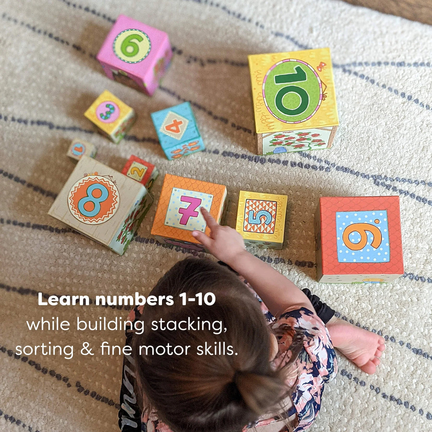 On the Farm Cardboard Stacking & Nesting Cubes